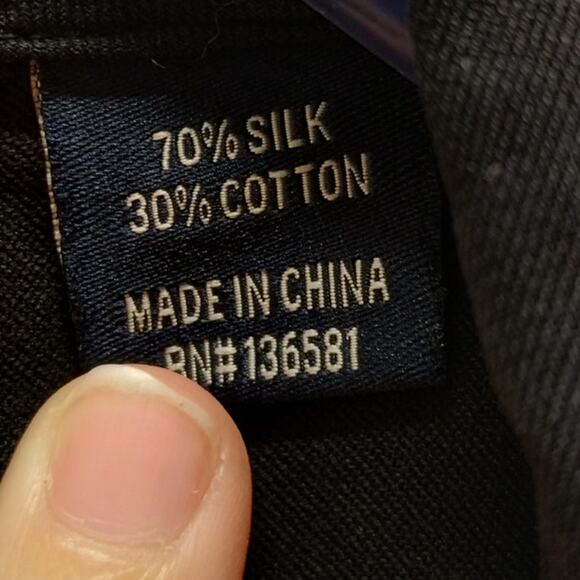 Nat Nast Size Large Black Brown Palm Tree Hawaiian Silk Blend Button Up Shirt - Picture 5 of 7